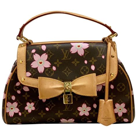 louis vuitton pink flower purse|louis vuitton flower tote.